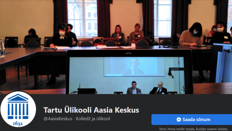 University of Tartu Asia Centre's FB page